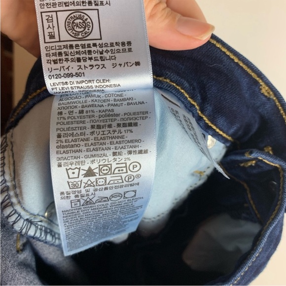 LEVI'S Indigo Denim Jeans - size 29 - Picture 9 of 9